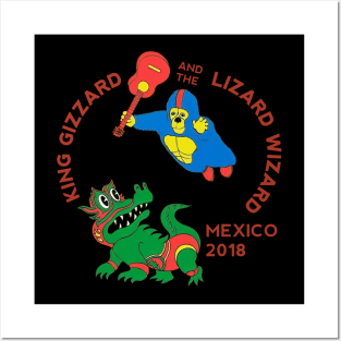 King gizzard and the lizard wizard t-shirt Posters and Art